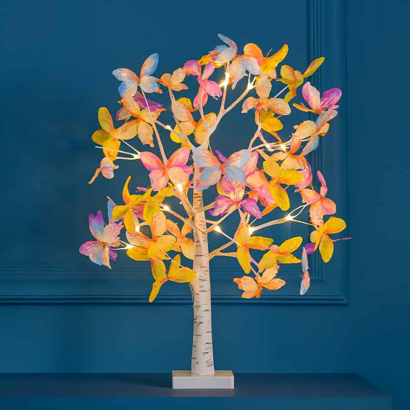 Butterfly Tree Lamp, LED Decorative Light for Bedroom, Living Room, Party, Festival and Gift